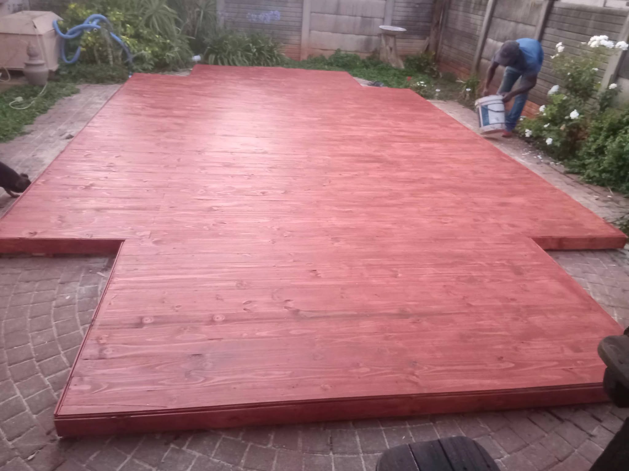 Wooden Decking project 6 by Hot Mix Holdings